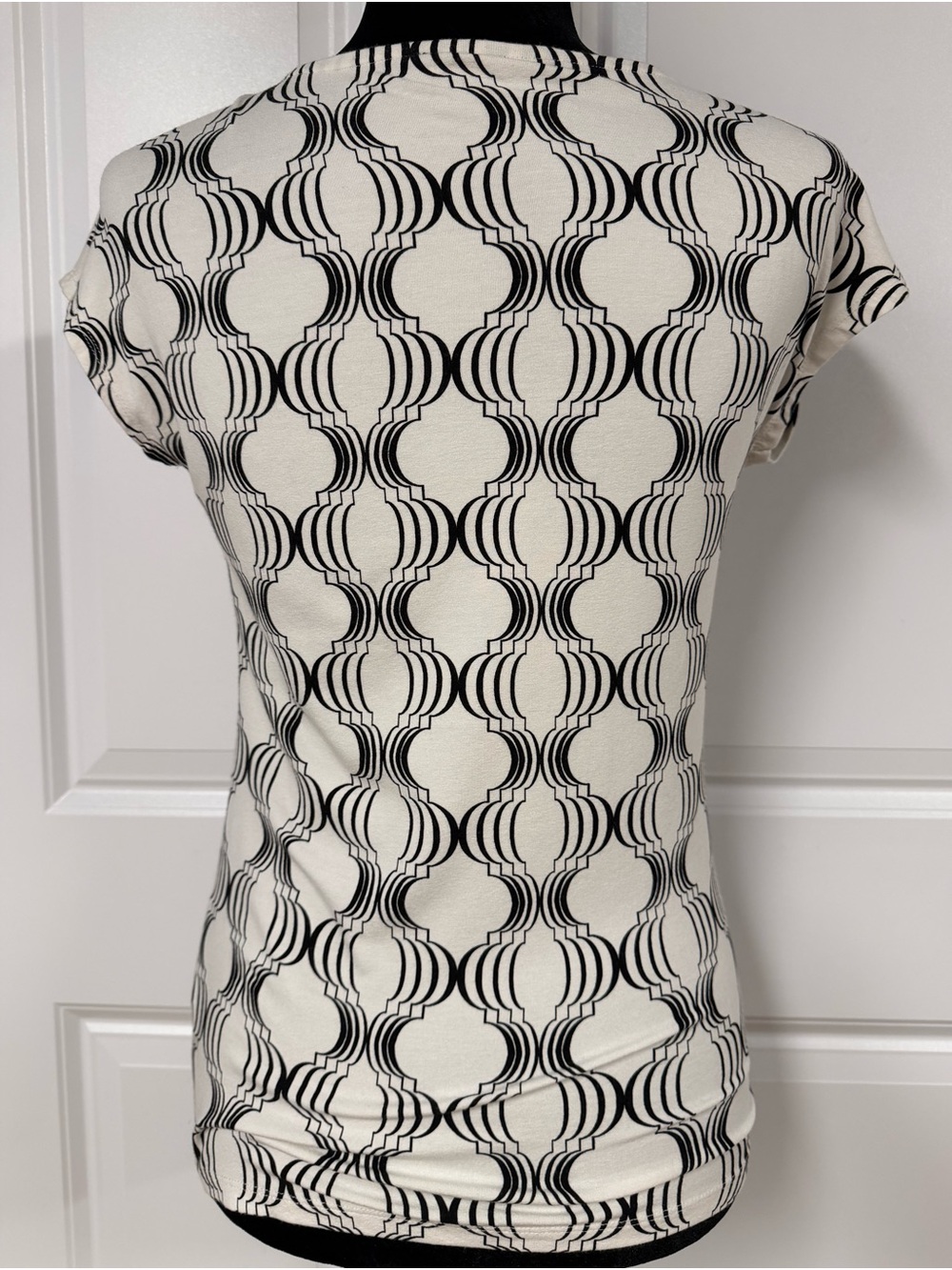 Talbots Geometric Patterned Top - Picture 3 of 6